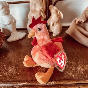 Strut the rooster Ty beanie babies